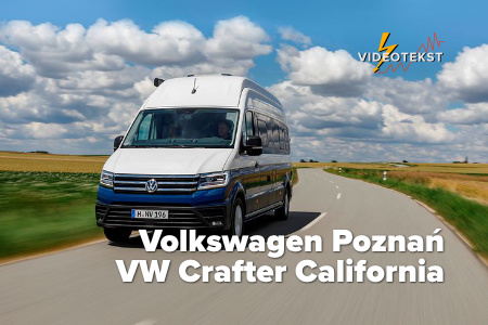 Prace kontrolno - 70 samochodów VW Crafter California z instalacją 230 V. - Videotekst Poznań - Wiesław Czyż